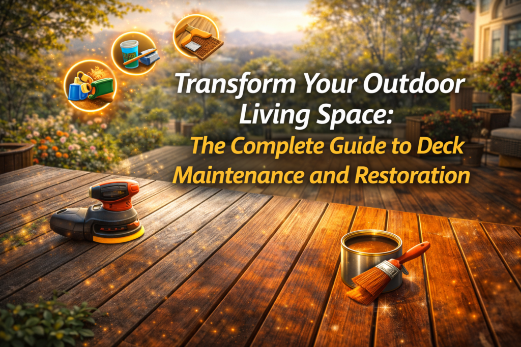 Transform Your Outdoor Living Space- The Complete Guide to Deck Repair and Restoration
